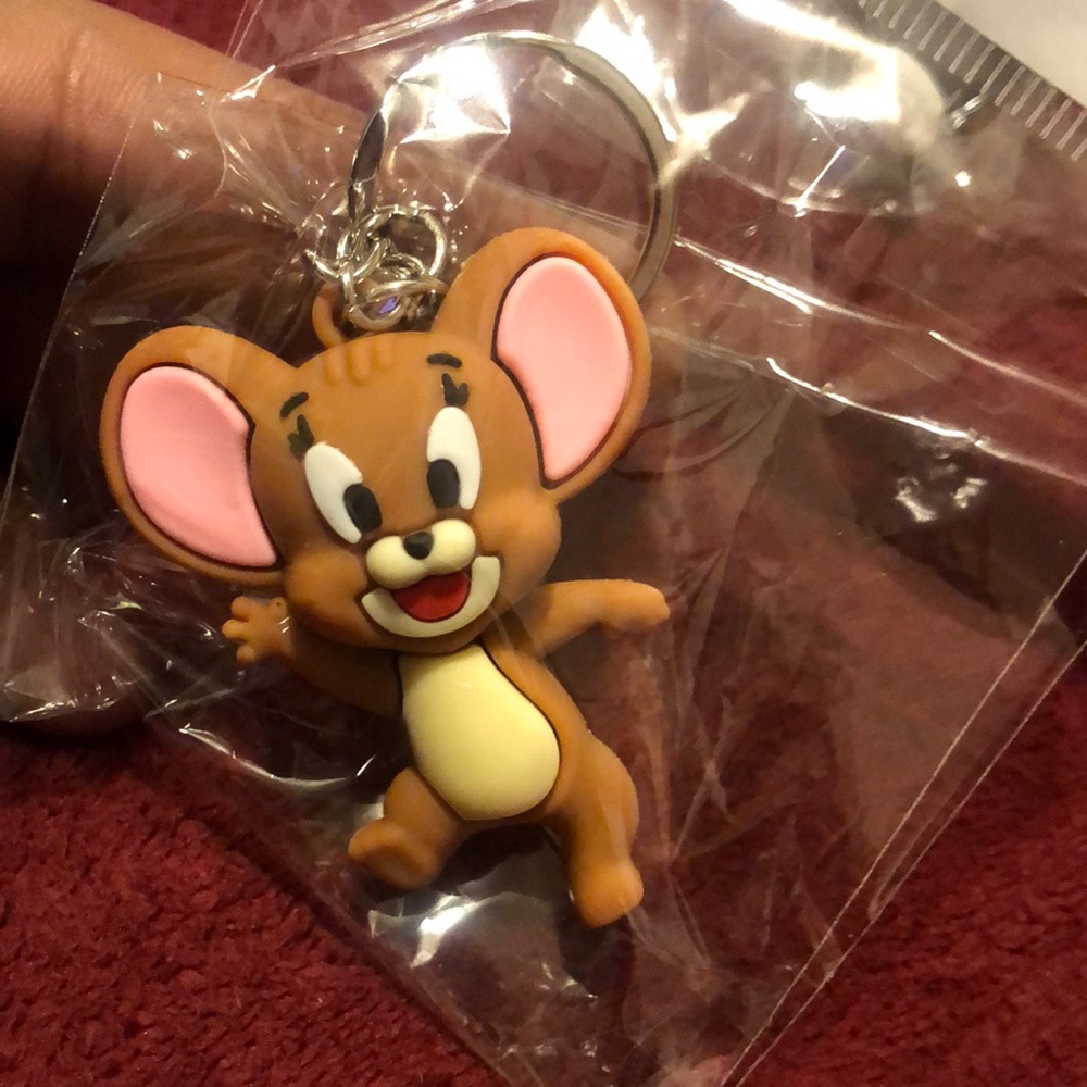 2 pack of Tom and Jerry keychain's